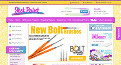 Desktop Screenshot of jestpaint.com